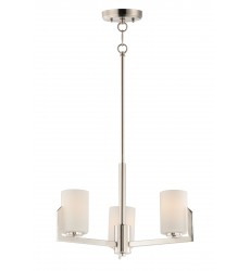  Dart 3-Light Chandelier-(21285SWSN)-Maxim