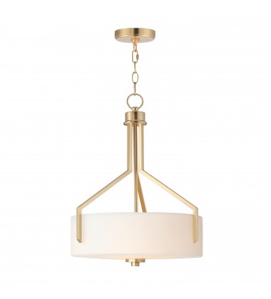  Dart 3-Light Pendant-(21287SWSBR)-Maxim