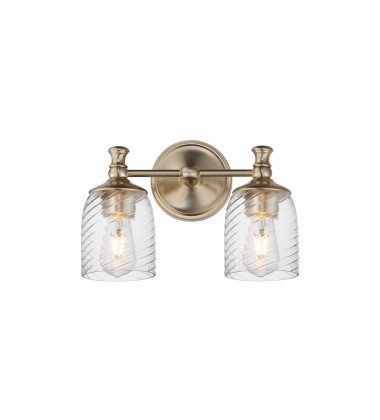 Swirl 2-Light Wall Sconce-(21352CRSCH)-Maxim Swirl 2-Light Wall Sconce-(21352CRSCH)-Maxim