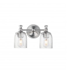 Swirl 2-Light Wall Sconce-(21352CRSN)-Maxim Swirl 2-Light Wall Sconce-(21352CRSN)-Maxim