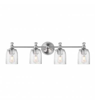 Swirl 4-Light Bath Vanity-(21354CRSN)-Maxim