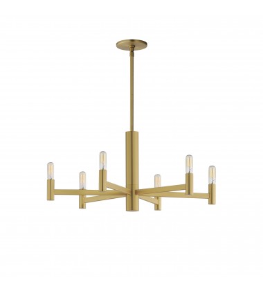  Emana 6-Light Chandelier-(21366NAB)-Maxim