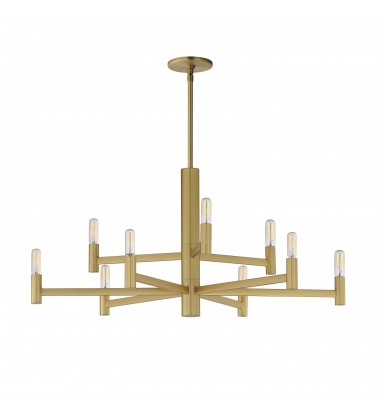  Emana 9-Light Chandelier-(21369NAB)-Maxim