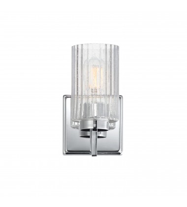  Rigata 1-Light Wall Sconce-(21371CRPN)-Maxim