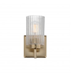 Rigata 1-Light Wall Sconce-(21371CRSCH)-Maxim Rigata 1-Light Wall Sconce-(21371CRSCH)-Maxim