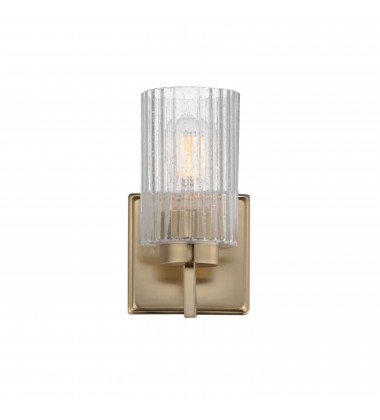 Rigata 1-Light Wall Sconce-(21371CRSCH)-Maxim Rigata 1-Light Wall Sconce-(21371CRSCH)-Maxim