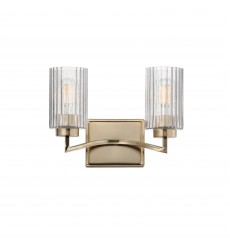 Rigata 2-Light Wall Sconce-(21372CRSCH)-Maxim Rigata 2-Light Wall Sconce-(21372CRSCH)-Maxim