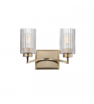Rigata 2-Light Wall Sconce-(21372CRSCH)-Maxim Rigata 2-Light Wall Sconce-(21372CRSCH)-Maxim