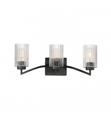  Rigata 3-Light Bath Vanity-(21373CRBK)-Maxim