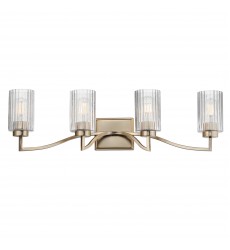 Rigata 4-Light Bath Vanity-(21374CRSCH)-Maxim Rigata 4-Light Bath Vanity-(21374CRSCH)-Maxim