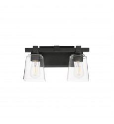 Cubos 2-Light Wall Sconce-(21382CLBK)-Maxim Cubos 2-Light Wall Sconce-(21382CLBK)-Maxim