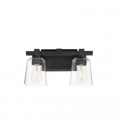 Cubos 2-Light Wall Sconce-(21382CLBK)-Maxim Cubos 2-Light Wall Sconce-(21382CLBK)-Maxim