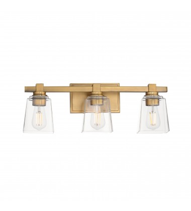 Cubos 3-Light Bath Vanity-(21383CLNAB)-Maxim Cubos 3-Light Bath Vanity-(21383CLNAB)-Maxim