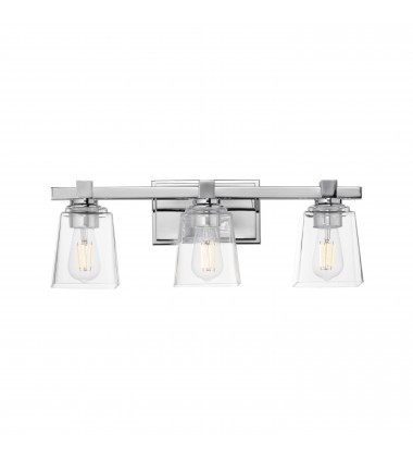 Cubos 3-Light Bath Vanity-(21383CLPC)-Maxim Cubos 3-Light Bath Vanity-(21383CLPC)-Maxim