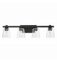 Cubos 4-Light Bath Vanity-(21384CLBK)-Maxim Cubos 4-Light Bath Vanity-(21384CLBK)-Maxim