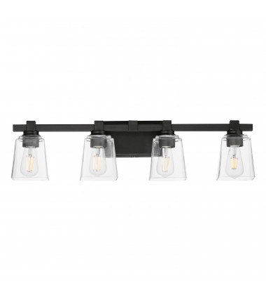 Cubos 4-Light Bath Vanity-(21384CLBK)-Maxim Cubos 4-Light Bath Vanity-(21384CLBK)-Maxim