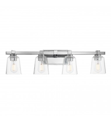 Cubos 4-Light Bath Vanity-(21384CLPC)-Maxim Cubos 4-Light Bath Vanity-(21384CLPC)-Maxim