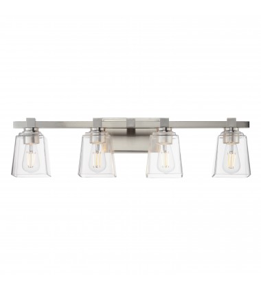 Cubos 4-Light Bath Vanity-(21384CLSN)-Maxim Cubos 4-Light Bath Vanity-(21384CLSN)-Maxim
