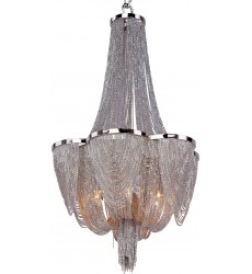  Chantilly 6-Light Chandelier-(21464NKPN)-Maxim