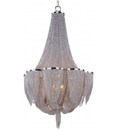  Chantilly 10-Light Chandelier-(21465NKPN)-Maxim