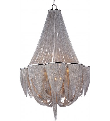  Chantilly 12-Light Chandelier-(21466NKPN)-Maxim