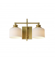 Bisque 2-Light Wall Sconce-(21492WTNAB)-Maxim  Bisque 2-Light Wall Sconce-(21492WTNAB)-Maxim