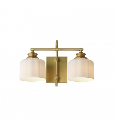  Bisque 2-Light Wall Sconce-(21492WTNAB)-Maxim
