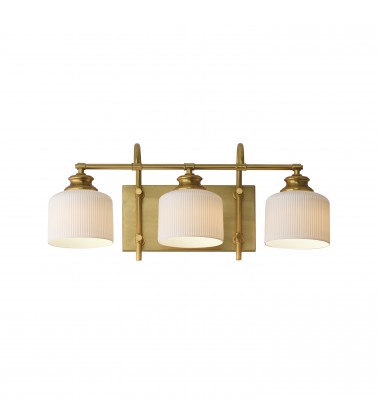  Bisque 3-Light Bath Vanity-(21493WTNAB)-Maxim