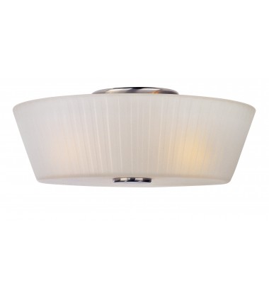  Finesse 3-Light Flush Mount-(21500FTSN)-Maxim