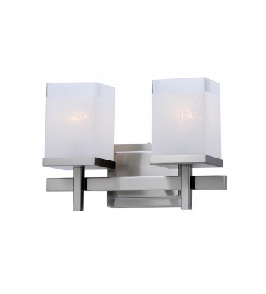 Tetra 2-Light Bath Vanity-(2152LNSN)-Maxim  Tetra 2-Light Bath Vanity-(2152LNSN)-Maxim