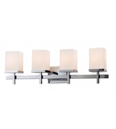 Tetra 4-Light Bath Vanity-(2154SWPC)-Maxim  Tetra 4-Light Bath Vanity-(2154SWPC)-Maxim