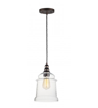  Revival 1-Light Mini Pendant-(21579HMOI)-Maxim