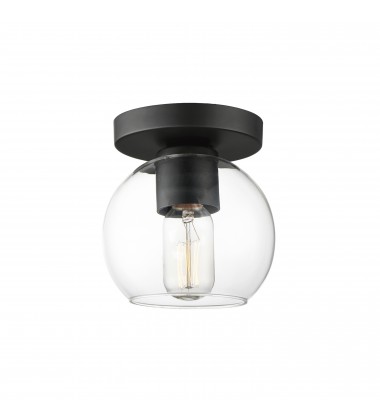  Knox 1-Light Flush Mount-(21630CLBK)-Maxim