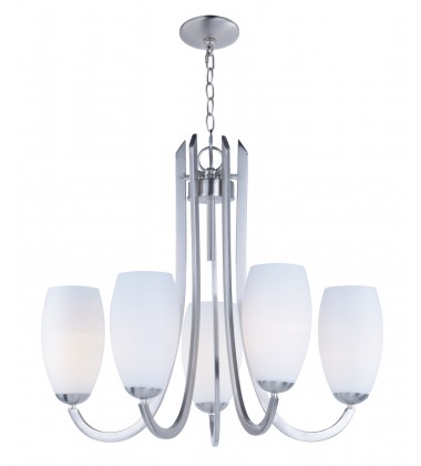  Taylor 5-Light Chandelier-(21655SWSN)-Maxim
