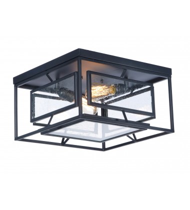  Era 2-Light Ceiling Lamp w/Bulbs-(21670CDBK/BUL)-Maxim