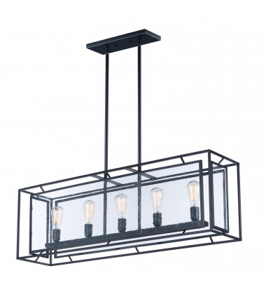  Era 5-Light Pendant-(21677CDBK)-Maxim