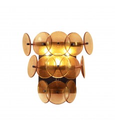 Loren Wall Sconce-(21820AMGM)-Maxim  Loren Wall Sconce-(21820AMGM)-Maxim