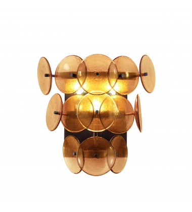 Loren Wall Sconce-(21820AMGM)-Maxim  Loren Wall Sconce-(21820AMGM)-Maxim