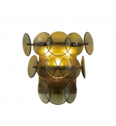 Loren Wall Sconce-(21820GNWBR)-Maxim  Loren Wall Sconce-(21820GNWBR)-Maxim