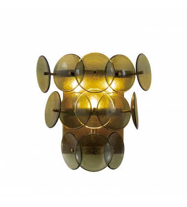 Loren Wall Sconce-(21820GNWBR)-Maxim  Loren Wall Sconce-(21820GNWBR)-Maxim