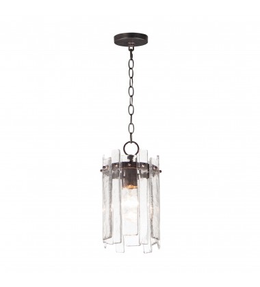  Warren 1-Light Pendant-(21831AGDBZ)-Maxim