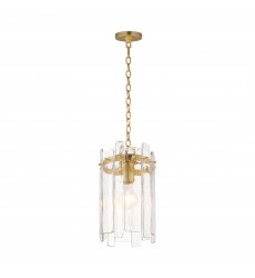  Warren 1-Light Pendant-(21831AGGL)-Maxim