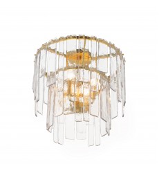  Warren 4-Light Semi-Flush / Pendant-(21833AGGL)-Maxim