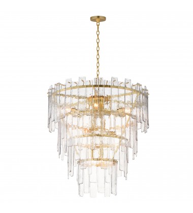  Warren 12-Light Pendant-(21837AGGL)-Maxim
