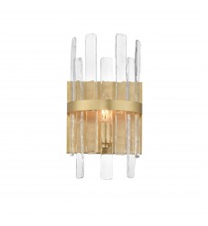  Warren 1-Light Wall Sconce-(21839AGGL)-Maxim