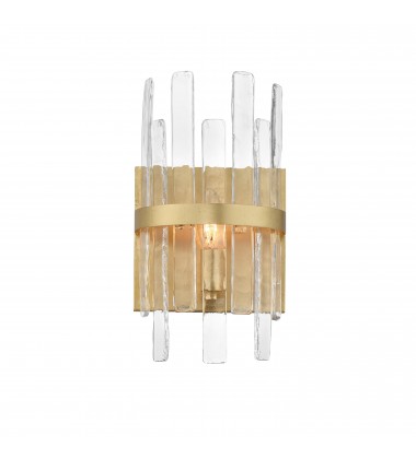  Warren 1-Light Wall Sconce-(21839AGGL)-Maxim