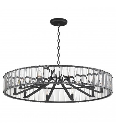Odeon 10-Light Chandelier-(21869BCBK)-Maxim  Odeon 10-Light Chandelier-(21869BCBK)-Maxim