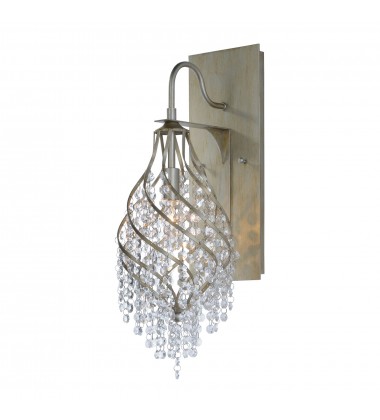 Twirl 1-Light Wall Sconce-(22001BCGS)-Maxim