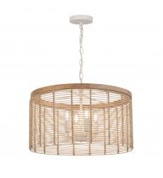 Vannerie 4-Light Pendant-(22445NAEC)-Maxim Vannerie 4-Light Pendant-(22445NAEC)-Maxim