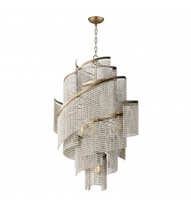 Fontaine 7-Light Chandelier-(22467WWDGS)-Maxim Fontaine 7-Light Chandelier-(22467WWDGS)-Maxim